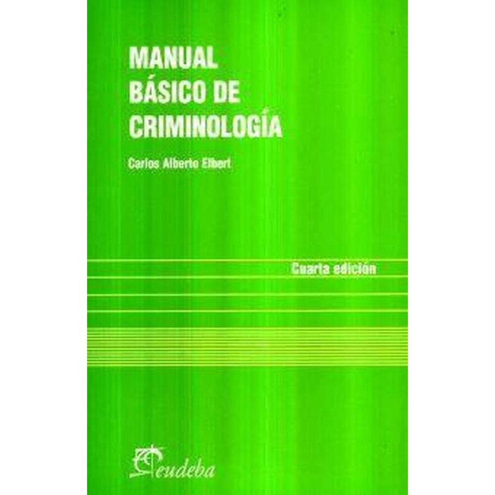 Manual Básico De Criminología