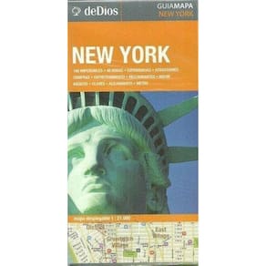 Guiamapa New York Distritos, Atracciones, Restaurantes, Compras, Entretenimientos, Básicos, Ubicación, Teléfonos Útiles, Mapa De Subtes, 3 Días Inolvi