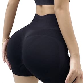 Short Levanta Bumbum Treino Academia Musculaçao Exercicio Fisico Yoga Pilates Modelador