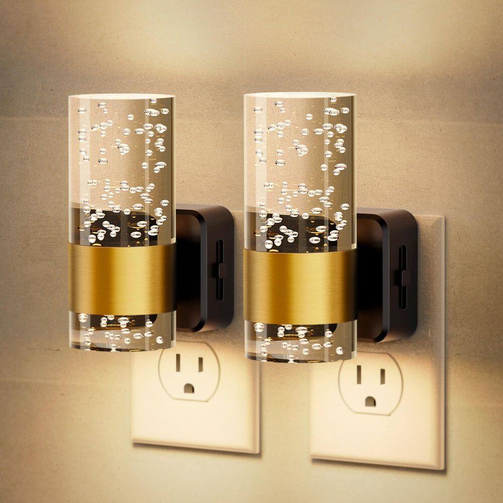 Luz noturna JandCase 3000K, LED regulável com brilho ajustável