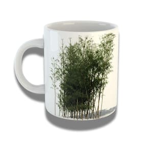 Caneca De Porcelana 325ml Com Design 3d Exclusivo árvore