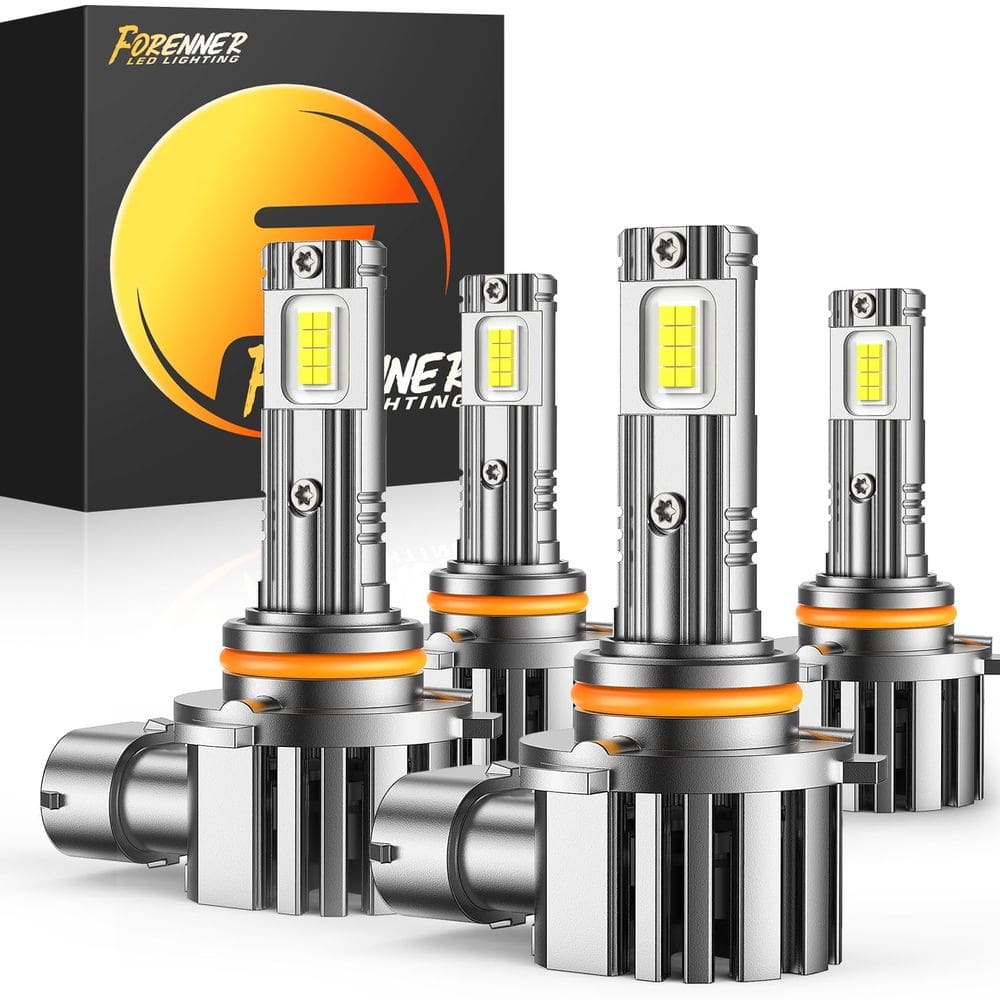 Fog Lights forenner 9006 9005 Bulbs 800% mais brilhantes Pacote com 4