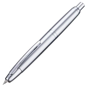 Caneta-tinteiro Jinhao 10 sem tampa com clipe prateado Box Fine Nib