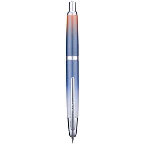 Caneta-tinteiro Jinhao 10 Press Retrátil Extra Fina Nib Azul