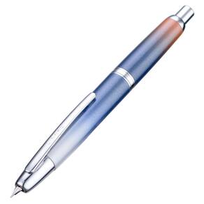 Caneta-tinteiro Jinhao 10 sem tampa com gradiente de caixa azul escuro