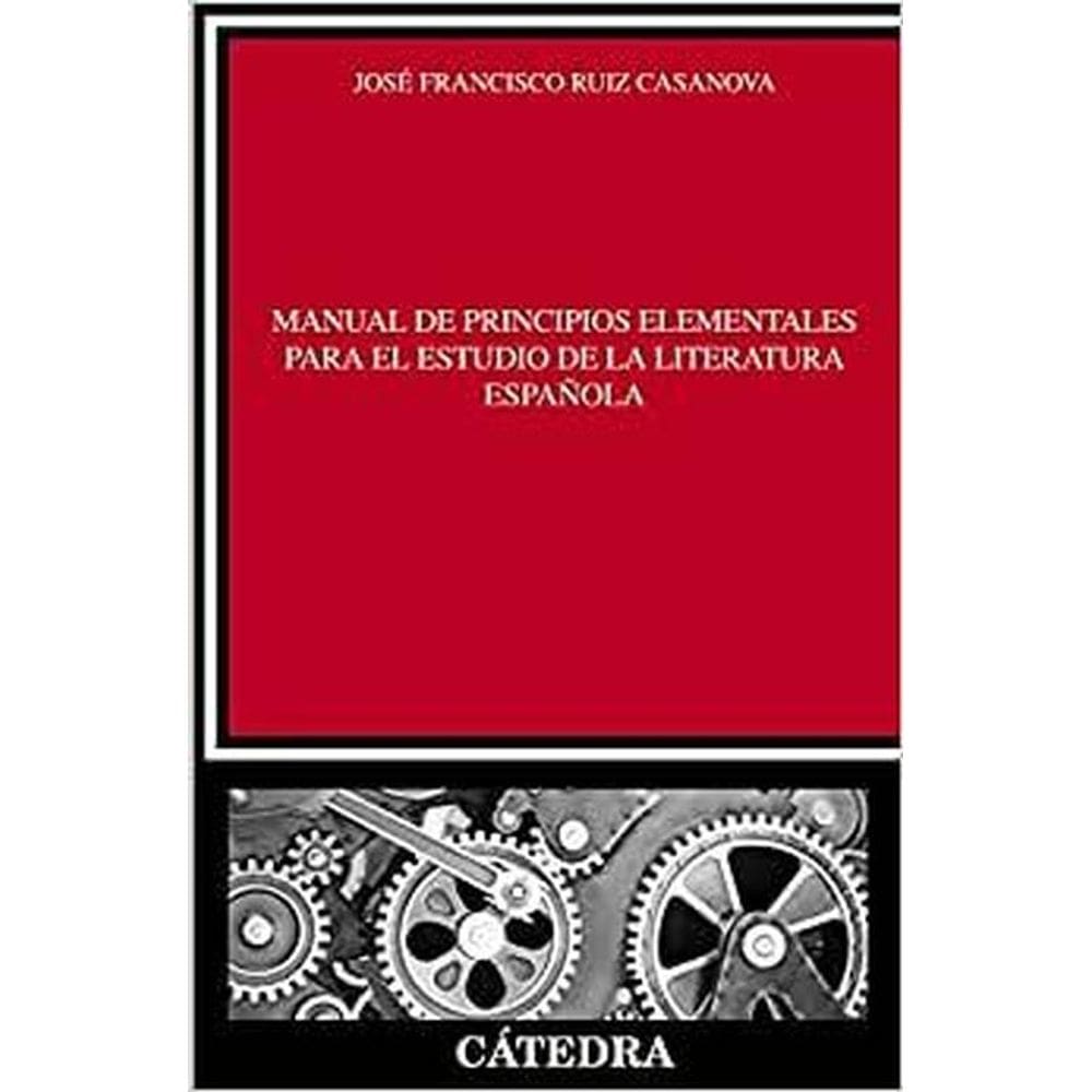 Manual de principios elementales para el estudio de la literatura espa ola