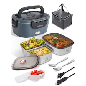 Lancheira aquecida SOHIDA Electric 80W com recipiente e bolsa