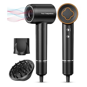 Secador de cabelo Cosy Companions Motor sem escova de alta velocidade de 150000 RPM