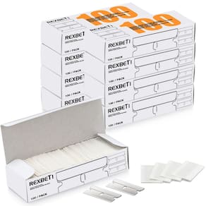 Raspador industrial de borda única Razor Blades REXBETI 800PCS