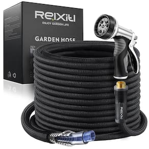 Mangueira de jardim Relxitl 15m de água flexível com pulverizador de 10 funções