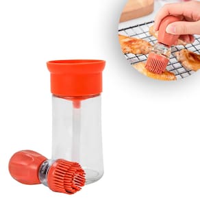 Dispenser Óleo Azeite - Com Escova de Silicone 180ml