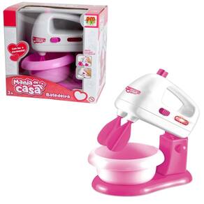 Brinquedo Batedeira Infantil Cozinha Gira De Verdade Com Luz