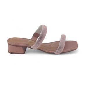 Tamanco Feminino Vizzano 6454.122 Salto Baixo Strass