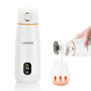 Aquecedor de leite portátil LAIKORE Travel & On-the-Go 350ml