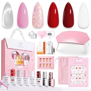 Kit de esmalte em gel modelones U V Light Cat Eye Pearl Pink