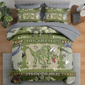 Conjunto de edredom Pamnest Twin Size com lençol e fronha