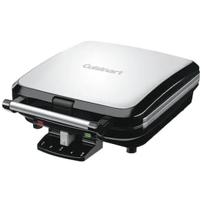 Máquina de fle, 4 Fatias, 110v, CUISINART WAF 150, Prateado