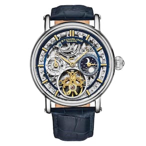 Relógio Masculino Stuhrling 4000 Automático 43mm, Azul
