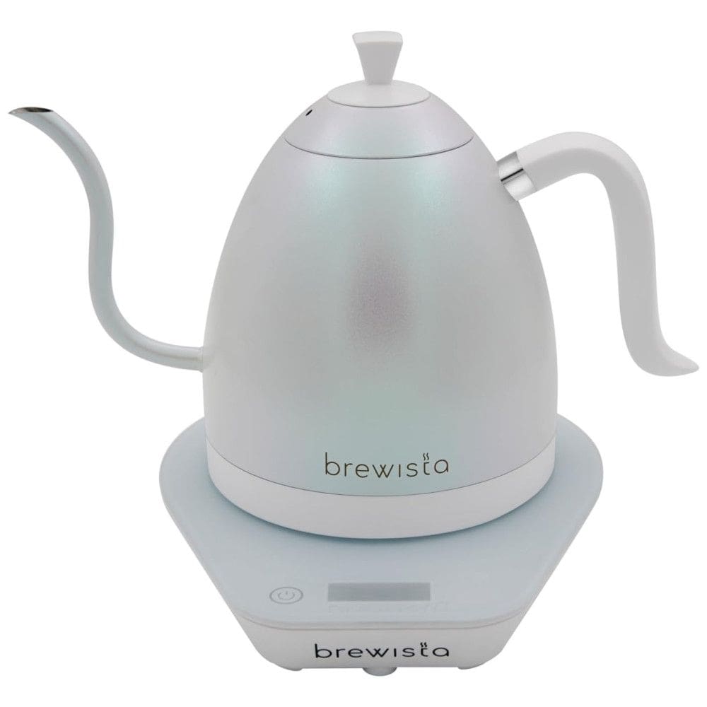 Chaleira Elétrica Capacidade 1L, Cabo Ergonômico, 1500W, Perola, 110v, BREWISTA, Branco