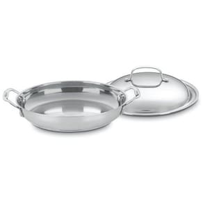 Panela Caçarola com Tampa em Aço Inoxidável, Cuisinart 725 30D