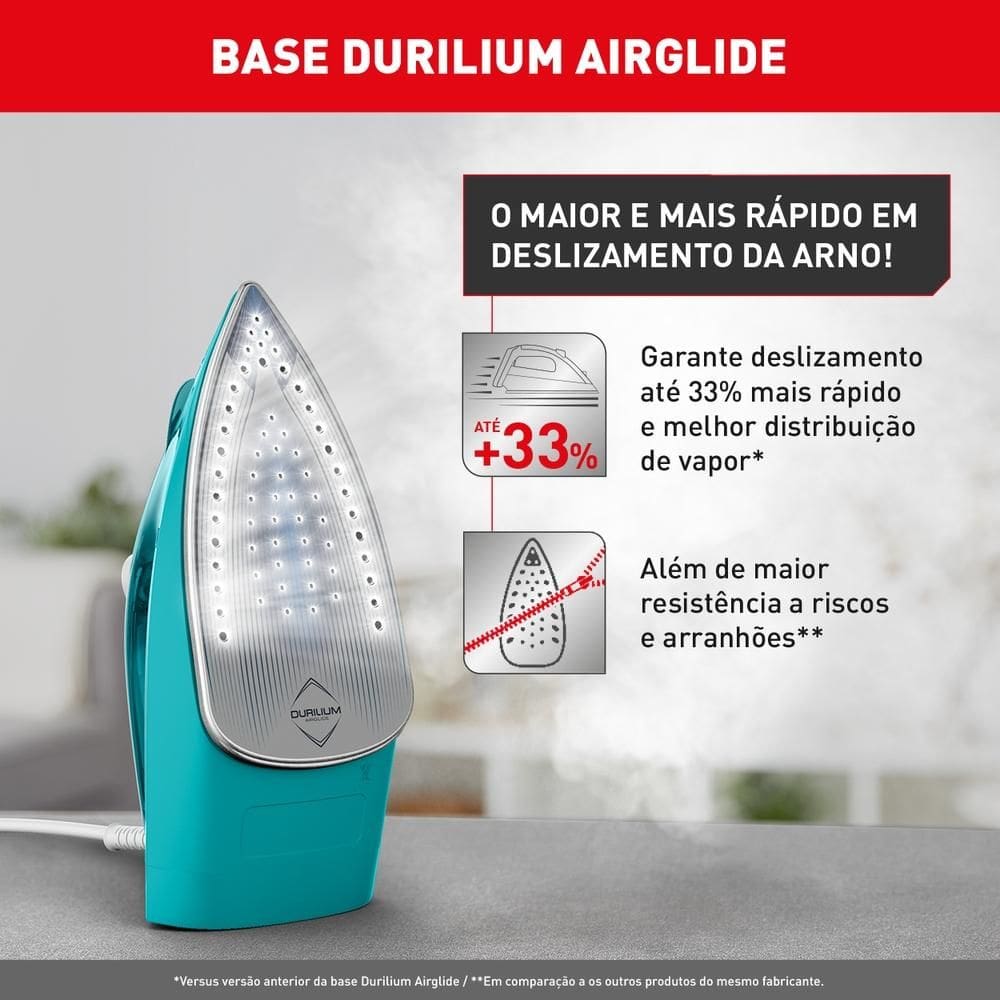 Ferro a Vapor Ultragliss Protect com Base Durilium | Casas Bahia