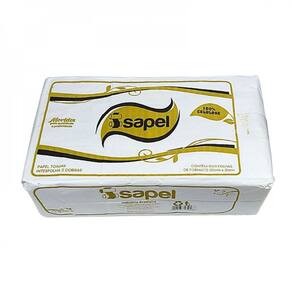 Papel Toalha Interfolha Folha Simples Celulose 20x21 c/1000 Isapel