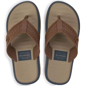 Chinelo Infantil Cartago Coimbra Menino - Marrom