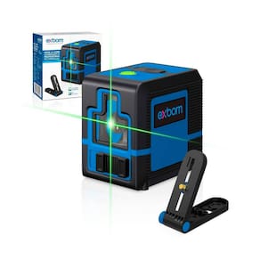 Nível a Laser 3D Profissional 2 Linhas, Autonivelante, Recarregável, Feixe 360° e Brilho Ajustável – Alta Precisão para Construção