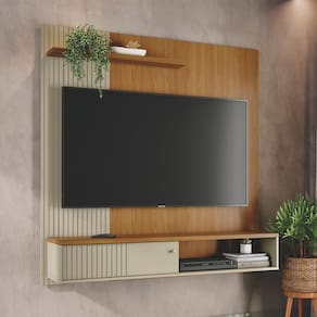 Conjunto Bancada e Mesa Centro Rostov Cumaru Opala