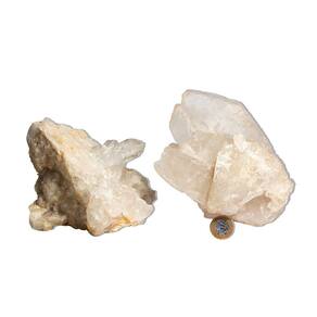 01 Drusa Cristal Natural Tam M 2,6 a 2,8Kg 15 a 25cm Tipo B