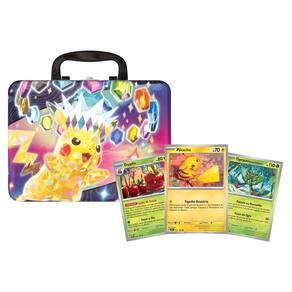 Maleta Pokémon Colecionador Recheada De Tesouros Copag 51 Cartas