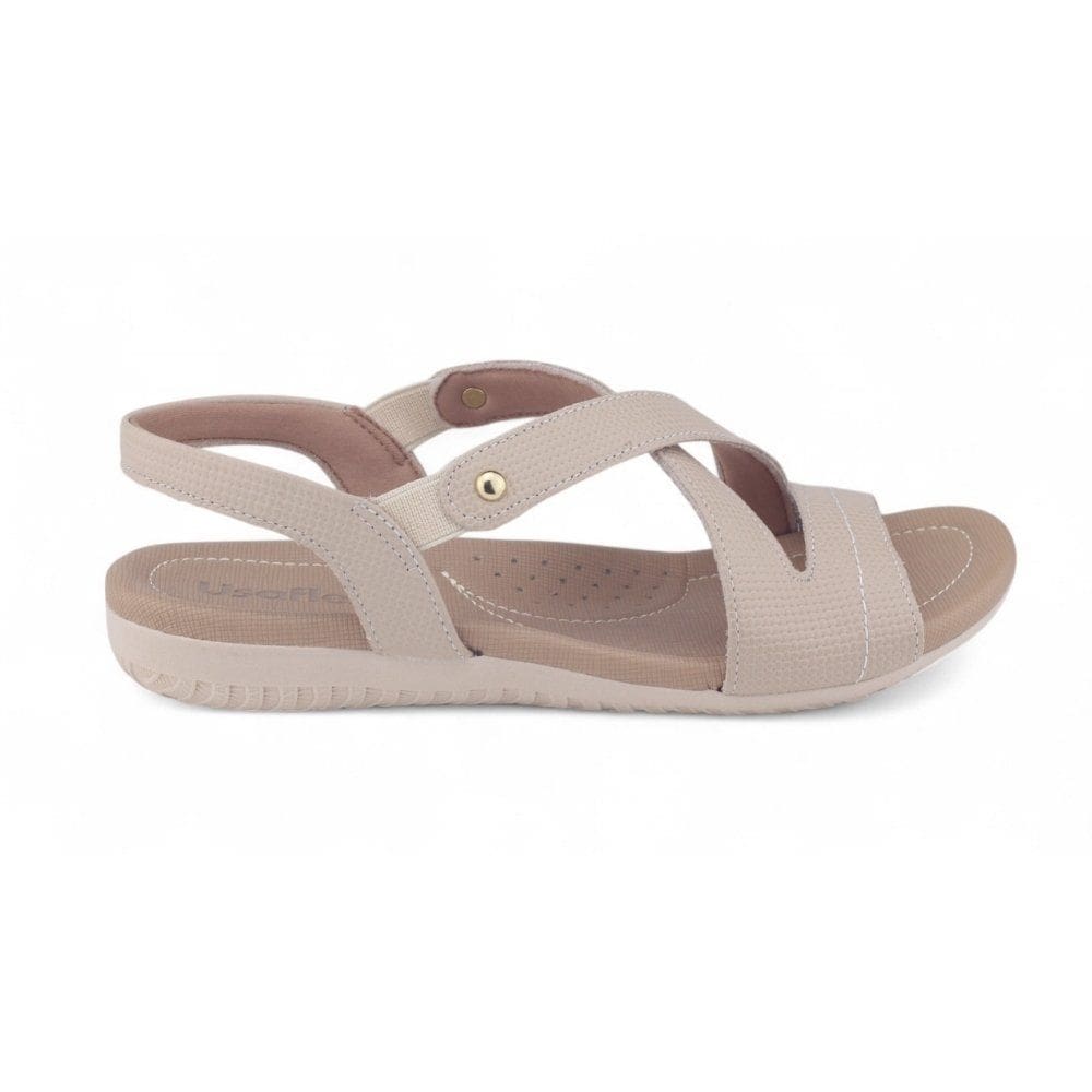 Sandália Feminina Rasteira Usaflex Elástico R1804142