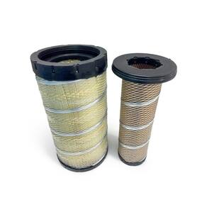Filtro De Ar Komatsu D51 / John Deere 644K Interno E Externo