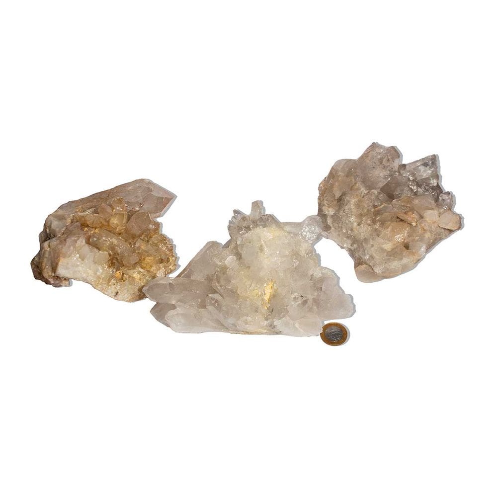 01 Drusa Cristal Natural Tam M 1,6 a 1,8Kg 15 a 25cm Tipo B