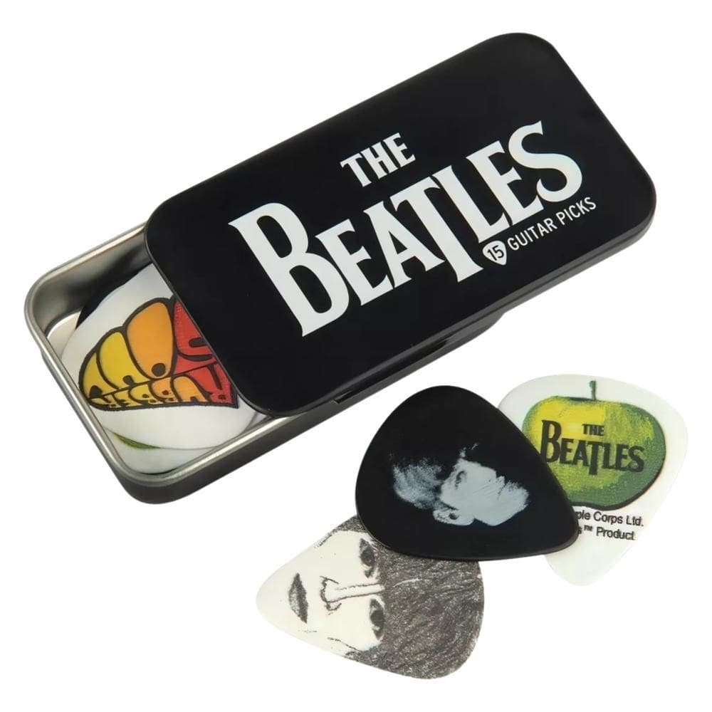 Jogo de 15 Palhetas para Instrumentos BEATLES D`Addario KIT - 1CAB4 - 15BT1