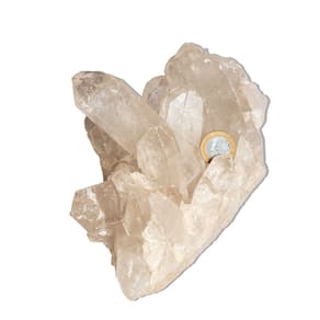 01 Drusa Cristal Natural Tam M 3,6 a 3,8Kg 15 a 25cm Tipo B