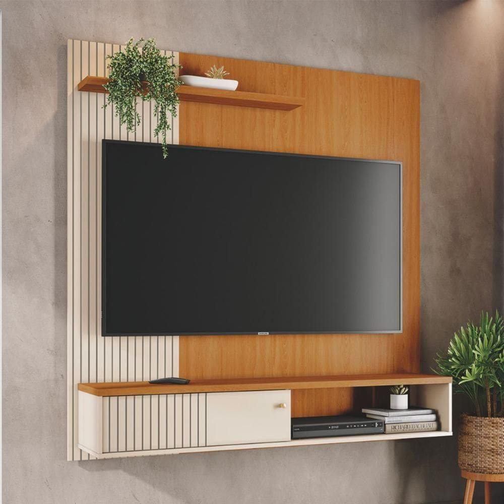 Painel Tv 65 Polegadas Sintra Cinamomo Off White