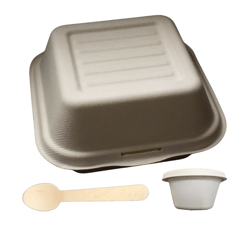 Kit confeitaria (bento box, colher e pote)