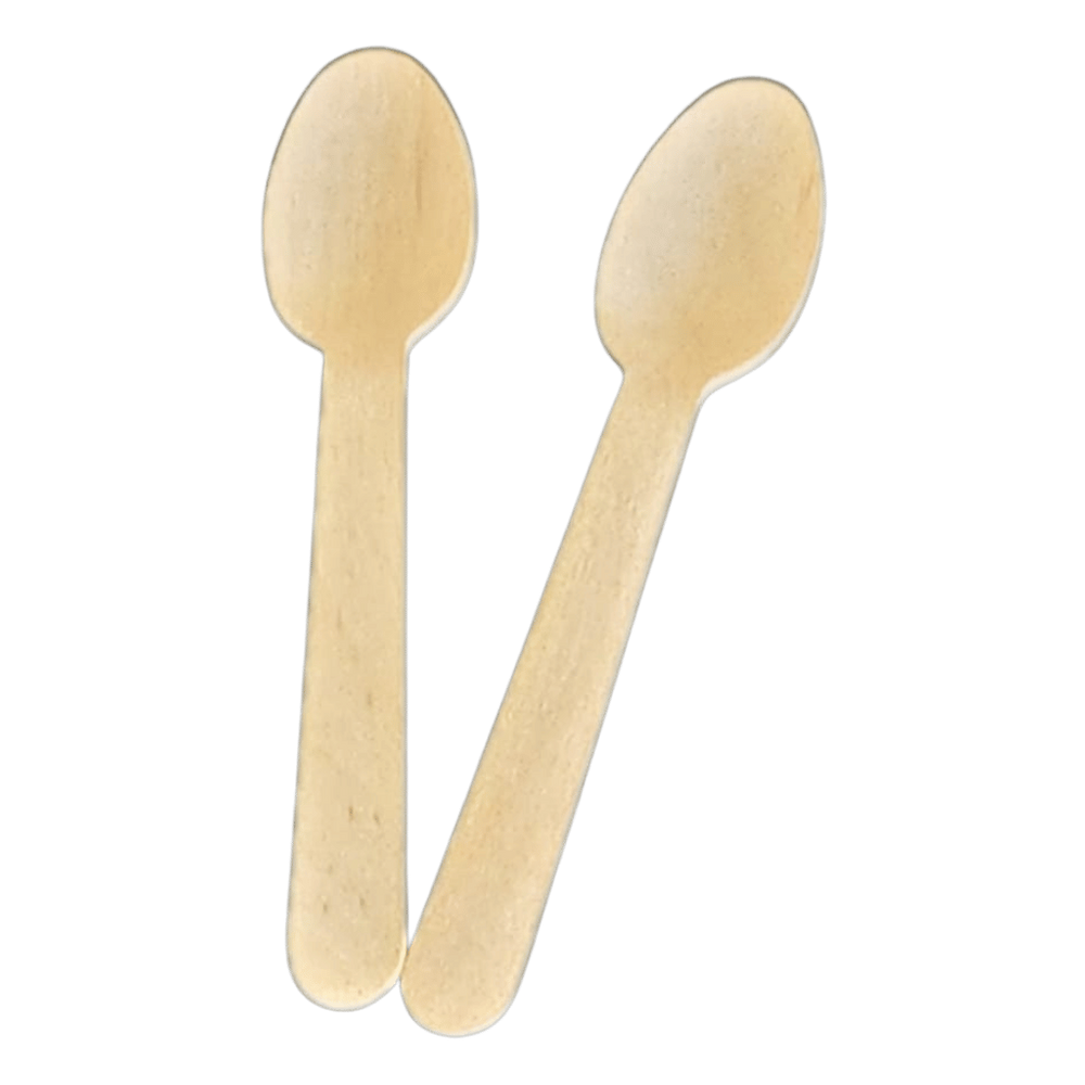 Colheres biodegradáveis