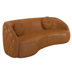 Sofá 4 Lugares Para Sala Living Olimpo 318 Cm M03 Couríssimo Whisky Lyam Decor