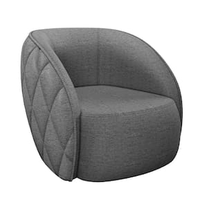 Poltrona Decorativa Para Sala Living Olimpo M03 Linho Produto - Lyam Decor