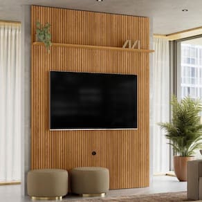 Painel Para Tv 75 Polegadas Normandia Cumaru