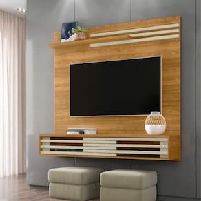 Home Para Tv Até 55 Polegadas Paris Cumaru Opala