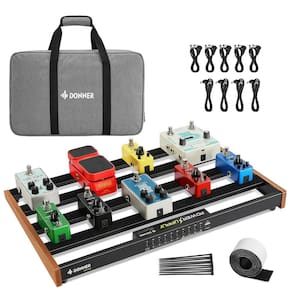 Pedal de guitarra Donner DB-P300 com fonte de alimentação de alumínio