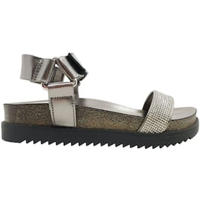 Sandália Feminina Papete Casual Dia a Dia Passeio Trabalho Flatform Ultra Conforto Moleca 5500.106