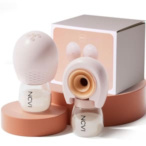 Bomba de mama NCVI 8113 Wireless Hands Free Electric Rosa