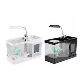 Aquário Multifuncional com Luzes e Calendário LCD - 1,5L