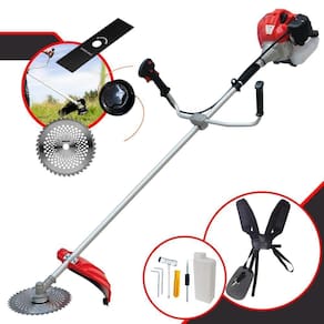 Roçadeira Profissional 52CC 2,2HP Anmax CG520P + Faca 40D