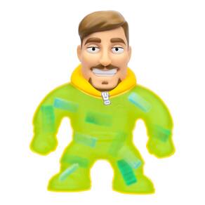 Figura de ação elástica DIY MrBeast MrBeast, estação de criação de laboratório MrBeast