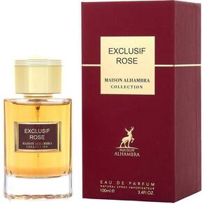 Perfume Feminino Maison Alhambra Exclusif Rose Eau De Parfum Spray 100 Ml